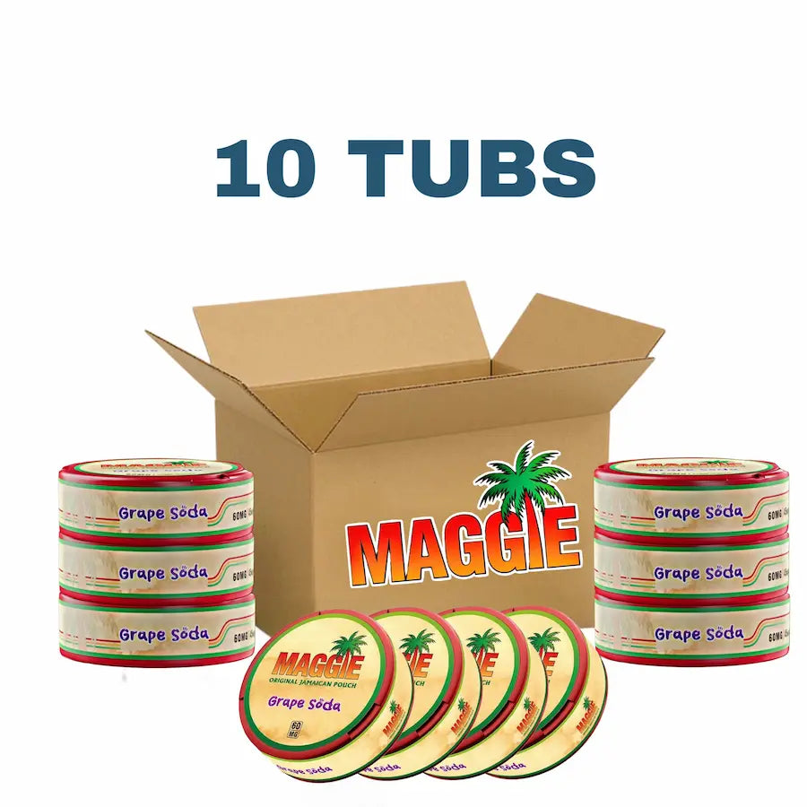 Buy Bundle of 10: MAGGIE Nicotine Pouches
