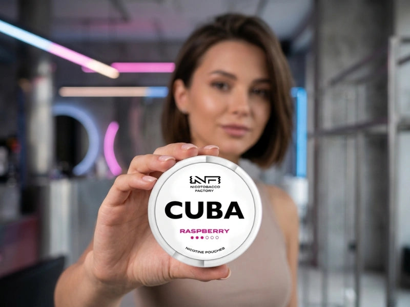 CUBA Whiteline Raspberry 10.2MG