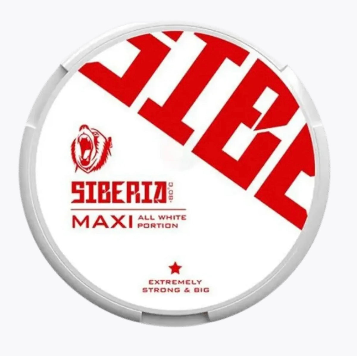 SIBERIA Maxi All White Portion 33mg