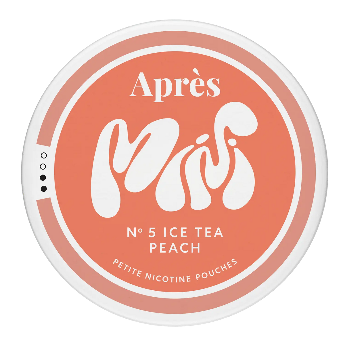 APRÈS Ice Tea Peach Mini 3.2mg nicotine pouches