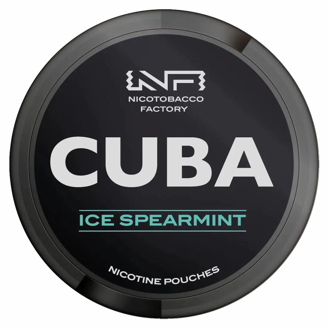 CUBA Blackline Ice Spearmint 43mg nicotine pouches cooling mint flavour UK