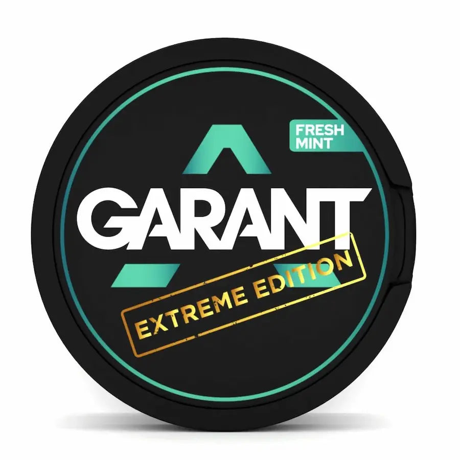 GARANT Fresh Mint 50mg nicotine pouches strong mint flavour UK