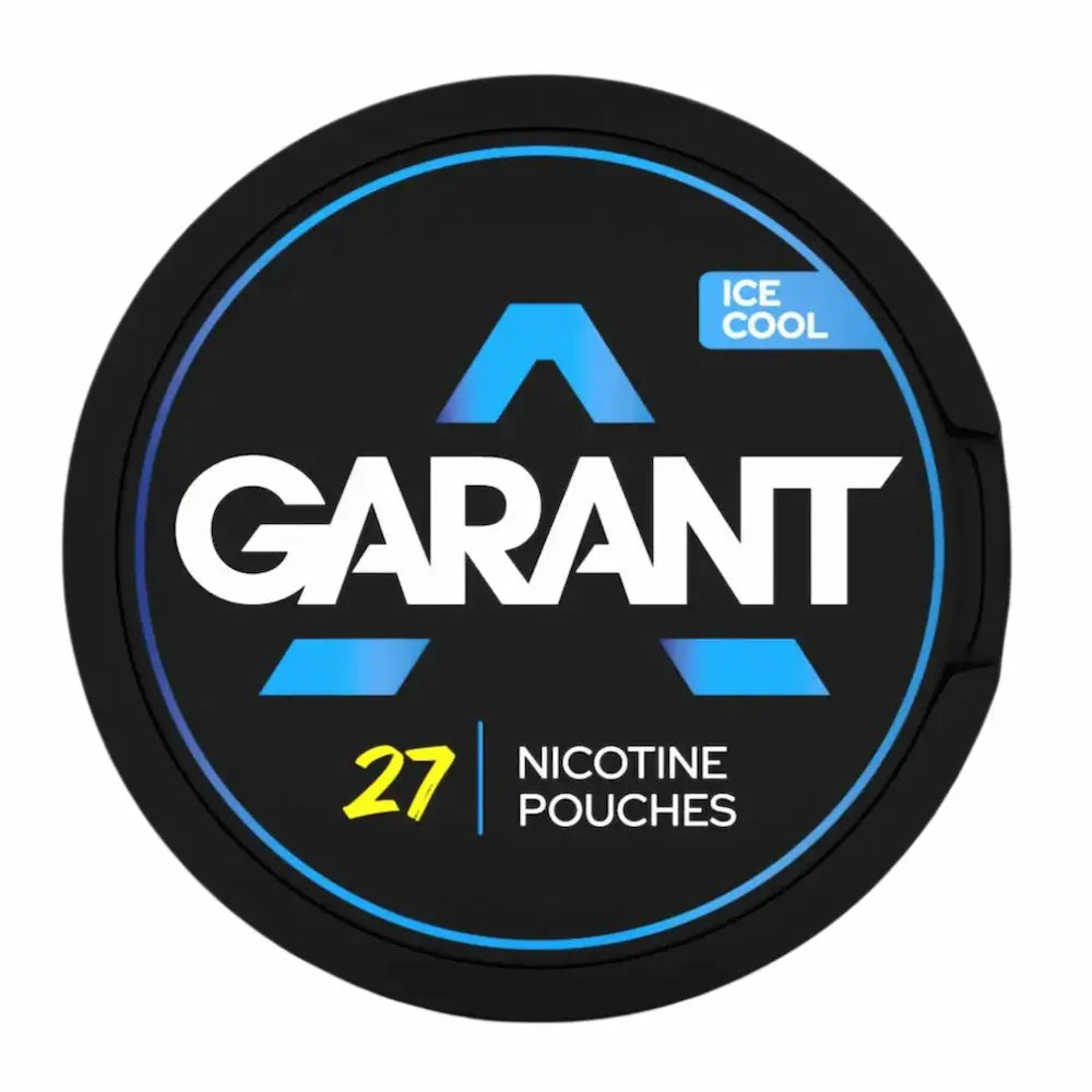 GARANT Ice Cool 17.5mg nicotine pouches cooling mint flavour UK