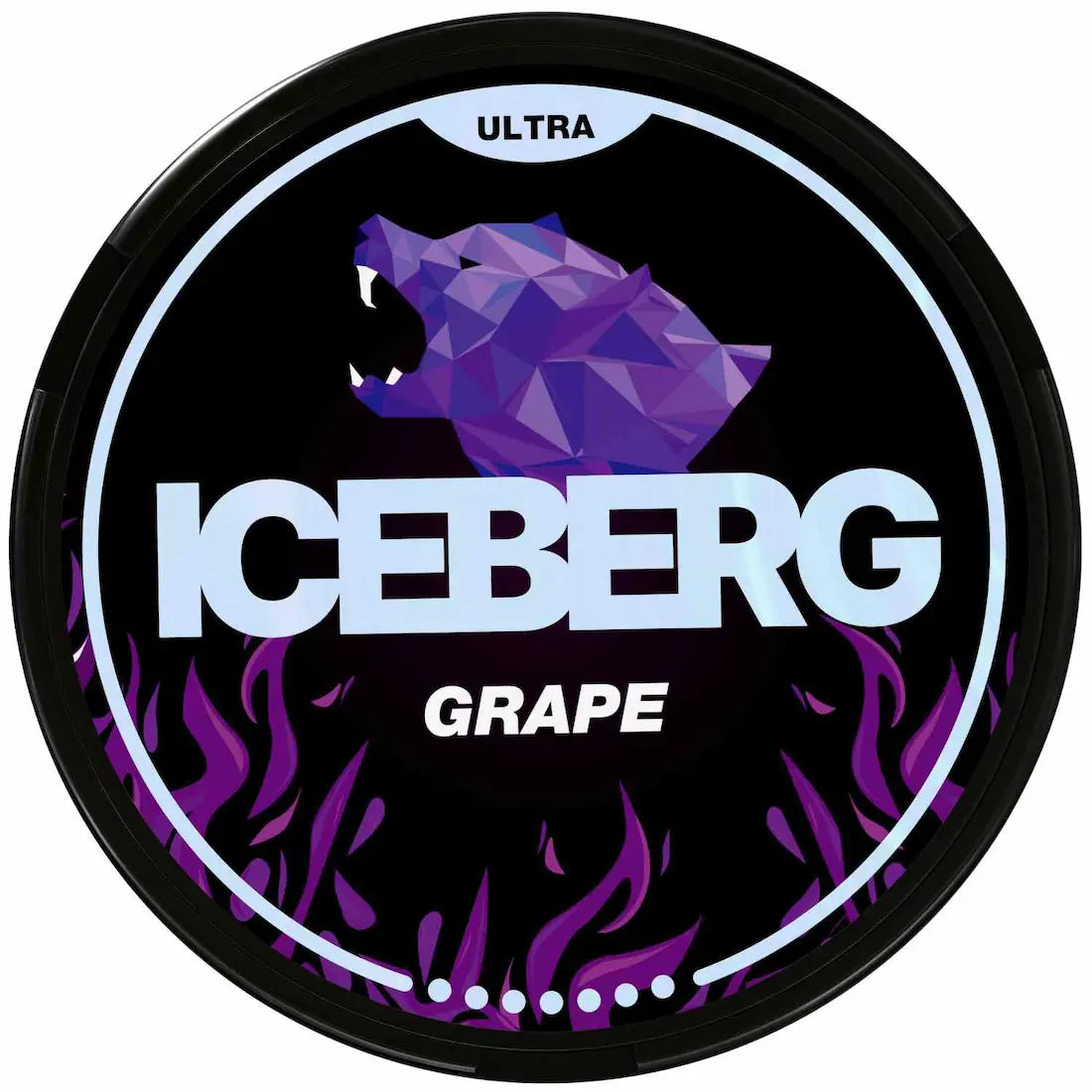 ICEBERG Grape 70mg strong grape nicotine pouches