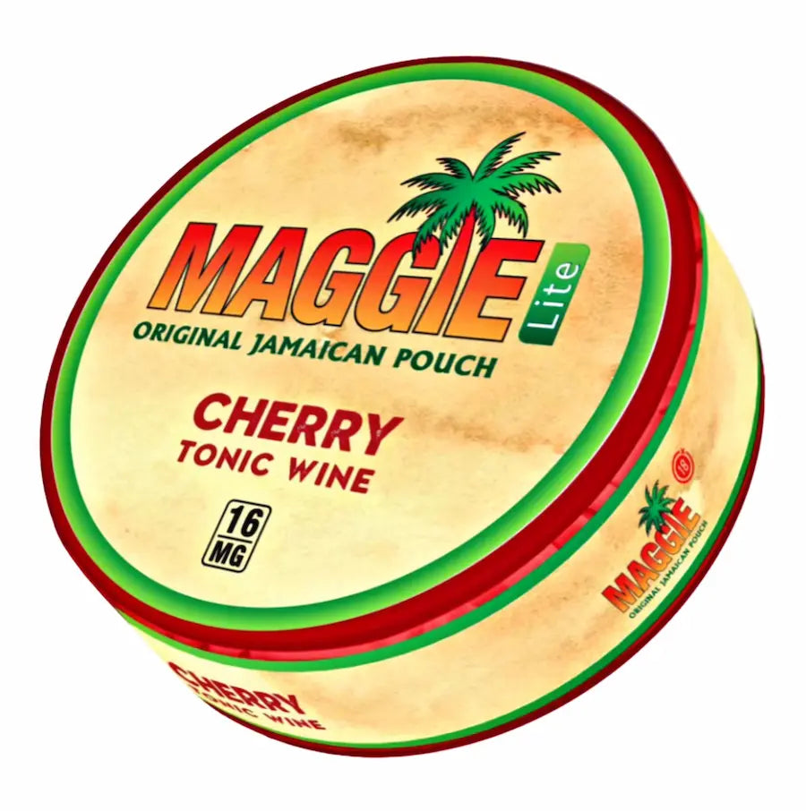MAGGIE Lite Cherry Tonic Wine nicotine pouches cherry berry flavour UK