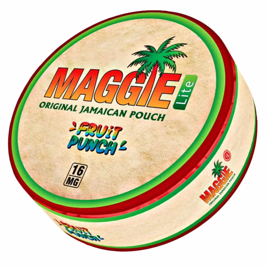 MAGGIE Lite Fruit Punch nicotine pouches tropical fruit flavour UK