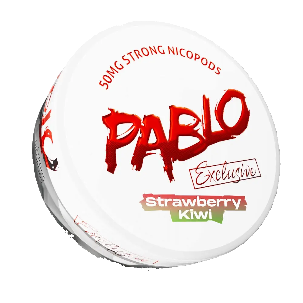 Buy PABLO Exclusive Strawberry Kiwi 50mg nicotine pouches