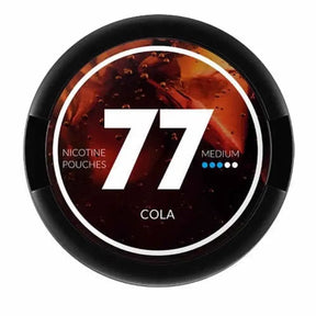 77 Cola 16mg nicotine pouches UK cola flavour next day delivery