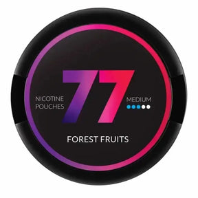 77 Forest Fruits 16mg nicotine pouches UK berry flavour next day delivery
