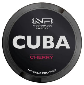 Buy CUBA BLACKLINE Cherry 43mg Nicotine Pouches