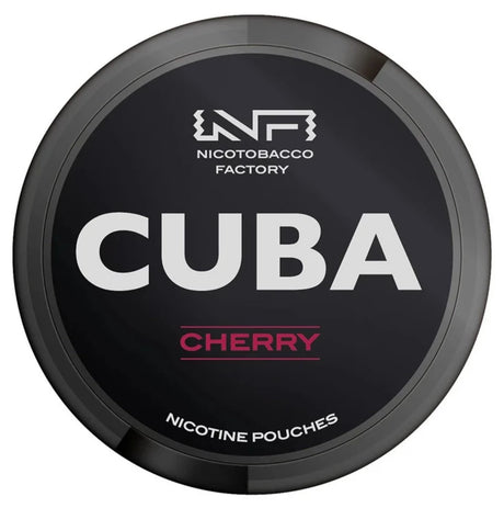 Buy CUBA BLACKLINE Cherry 43mg Nicotine Pouches
