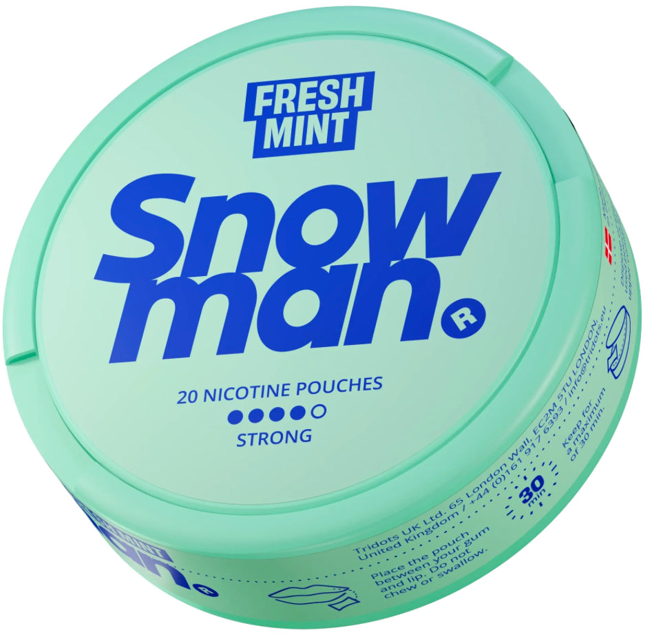 SNOWMAN Fresh Mint 12mg