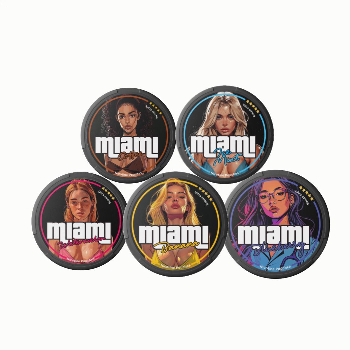 Bundle of 5: MIAMI 30.9mg