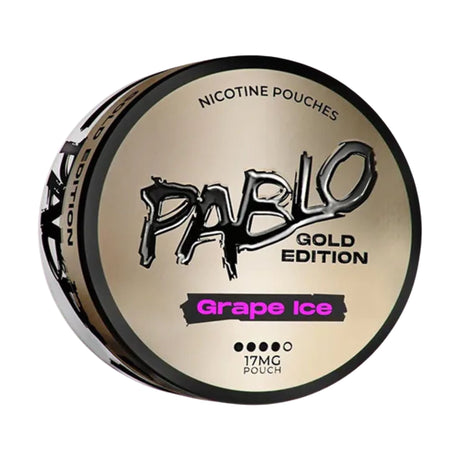 Buy PABLO GOLD Grape Ice 17mg nicotine pouches