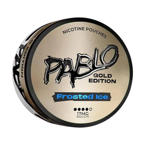 Buy PABLO GOLD Frosted Ice 17mg nicotine pouches at Snus O’clock