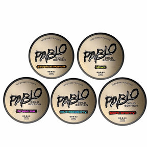 Buy PABLO Gold 17mg Bundle of 5 Pack Nicotine Pouches