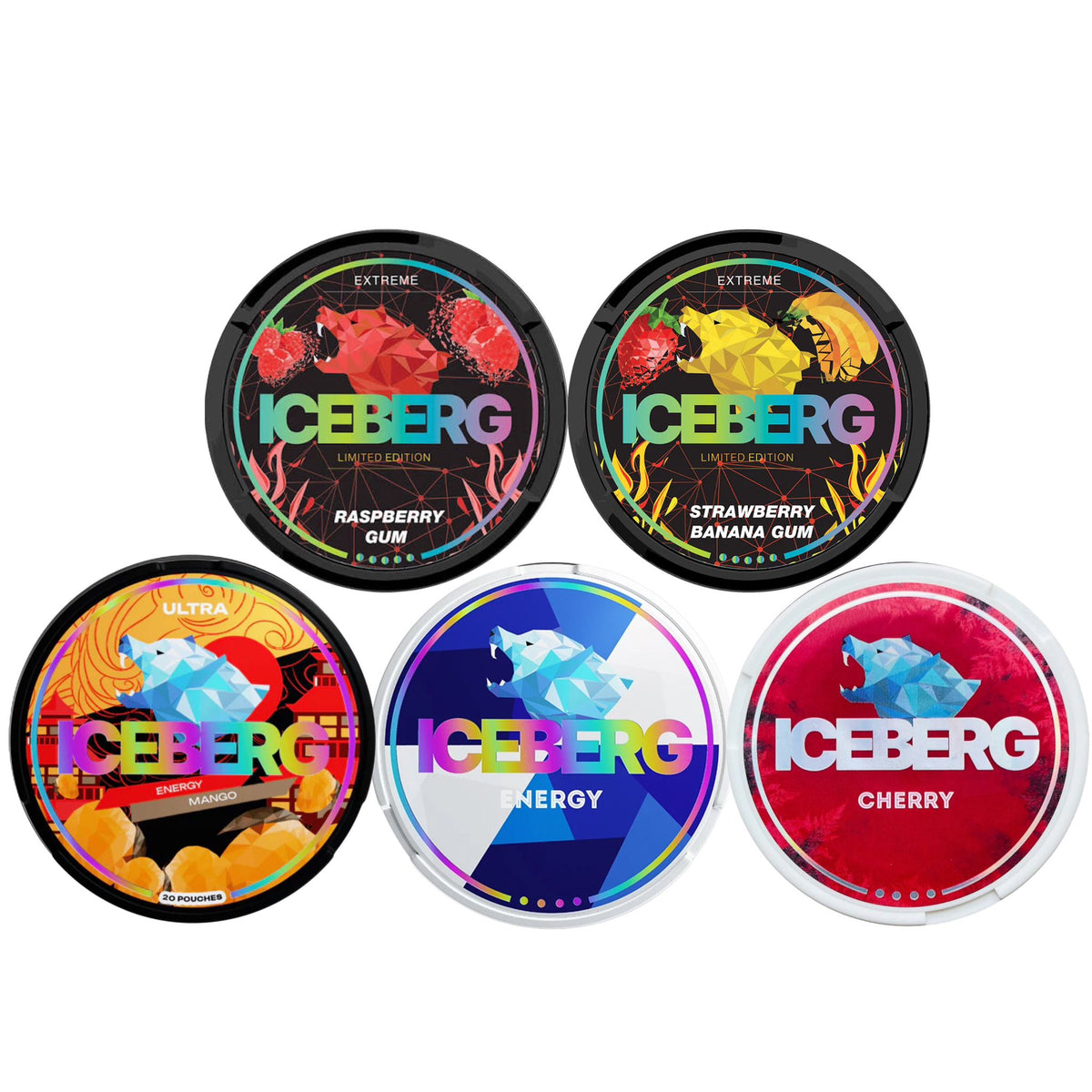 Bundle of 5: ICEBERG 50mg