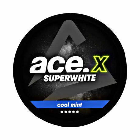 ACE X Cool Mint 16mg nicotine pouches mint flavour UK