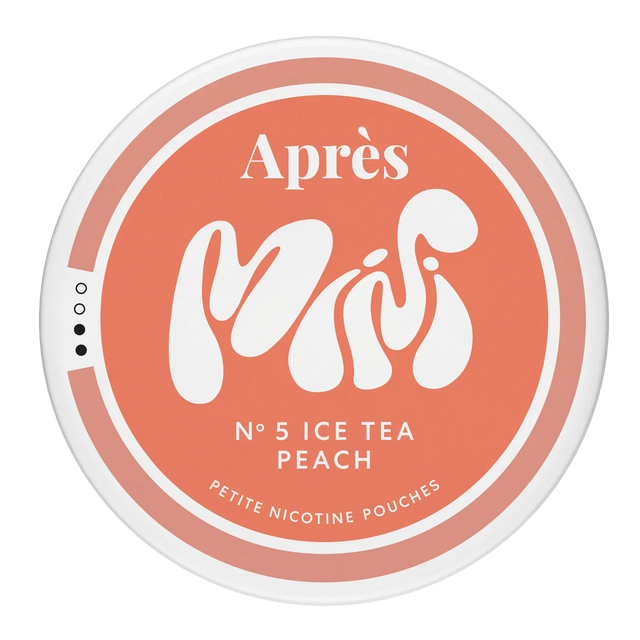 APRÈS Ice Tea Peach Mini 3.2mg nicotine pouches