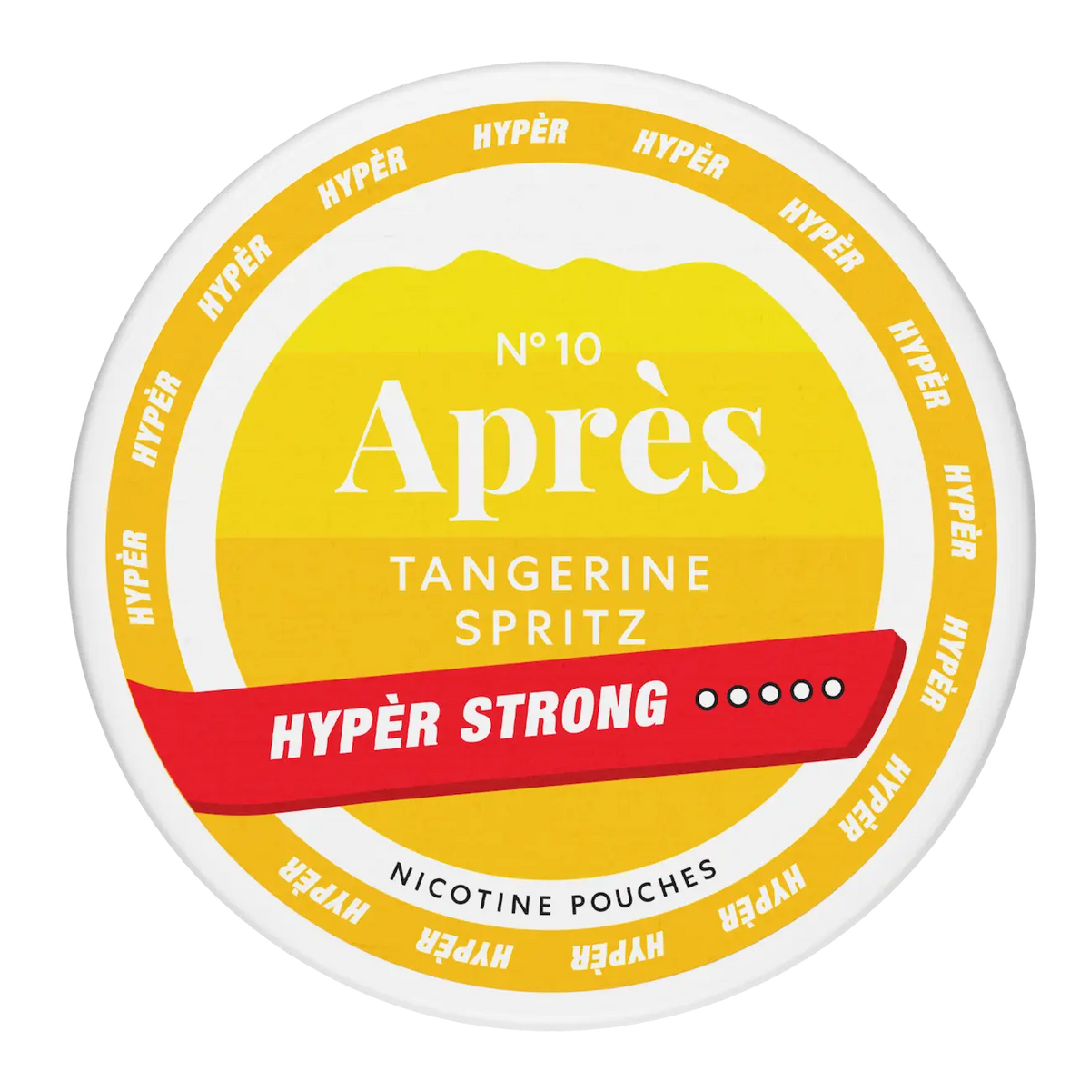 APRES Tangerine Spritz Hyper Strong 11mg nicotine pouches
