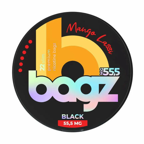 BAGZ mango lassi 55.5mg nicotine pouches mango flavour