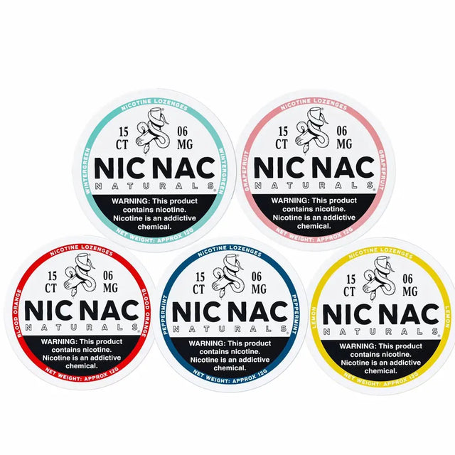 Bundle of 5 Nic Nac Fresh Nicotine Pouches