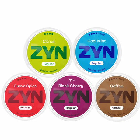 Bundle of 5 ZYN 11mg nicotine pouches – tobacco-free nicotine pouches