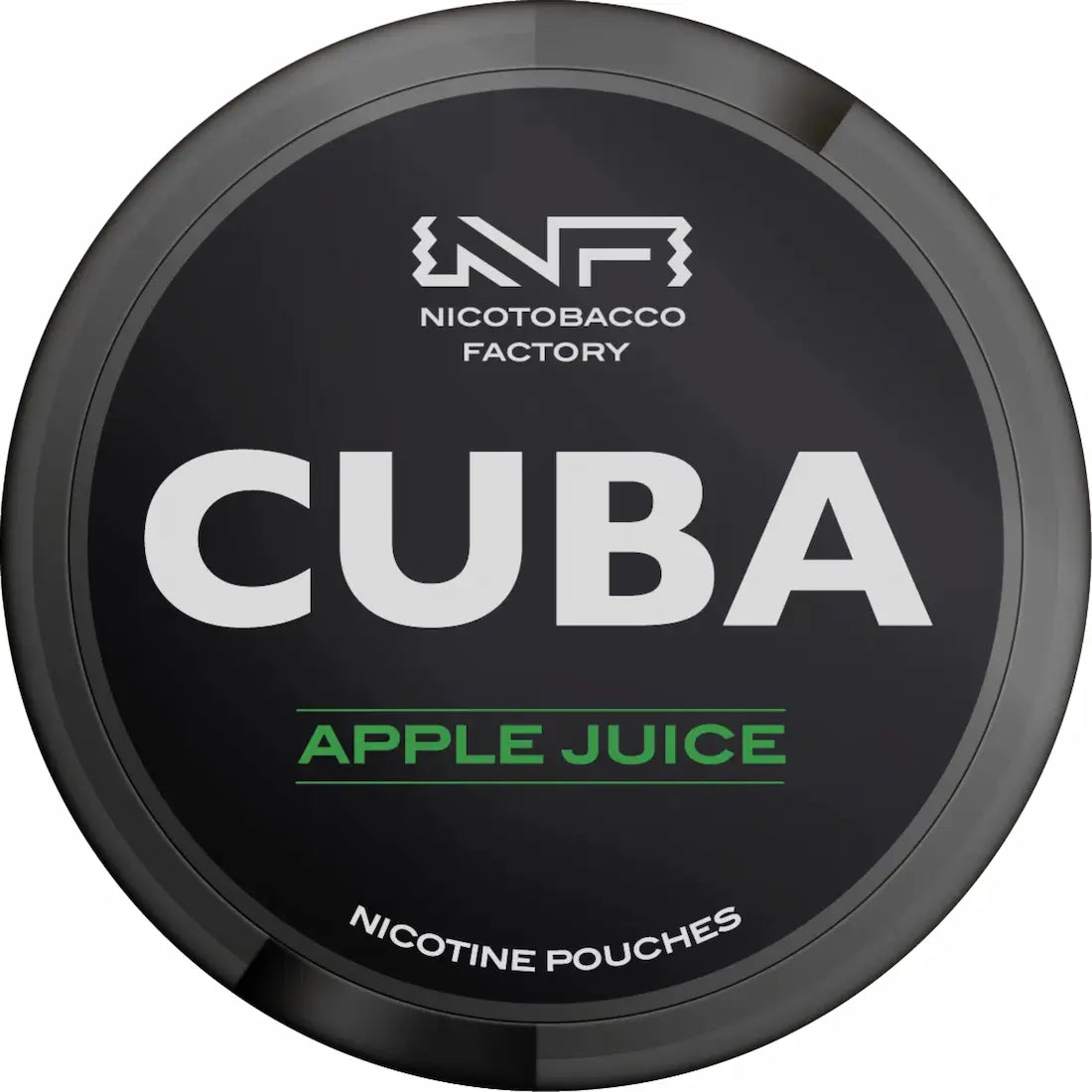 Buy CUBA BLACKLINE Apple Juice 43mg Nicotine Pouches