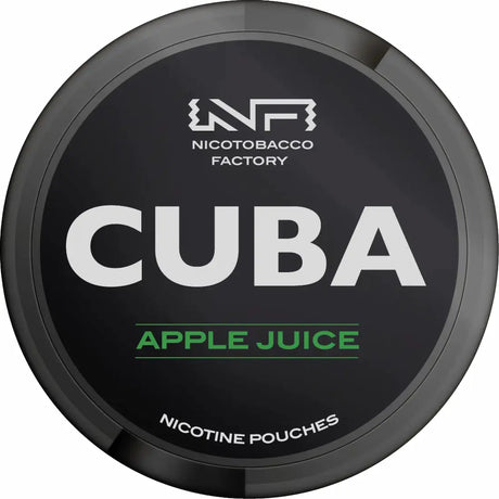 Buy CUBA BLACKLINE Apple Juice 43mg Nicotine Pouches