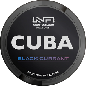 Buy CUBA BLACKLINE Blackcurrant 43mg Nicotine Pouches