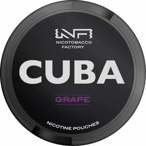 Buy CUBA BLACKLINE Grape 43mg Nicotine Pouches