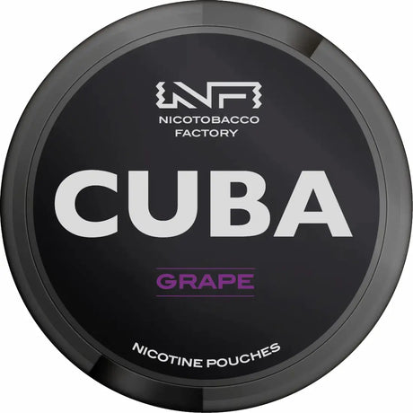 Buy CUBA BLACKLINE Grape 43mg Nicotine Pouches
