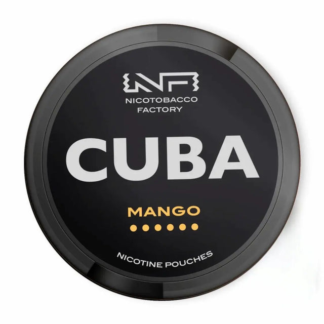 CUBA Blackline Mango 43mg nicotine pouches mix flavour UK