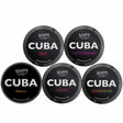 CUBA Blackline mixed bundle of 5 nicotine pouches 43mg multiple flavours UK
