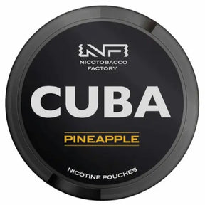 Buy CUBA BLACKLINE Pineapple 43mg Nicotine Pouches