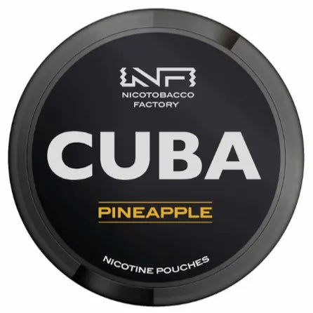 Buy CUBA BLACKLINE Pineapple 43mg Nicotine Pouches