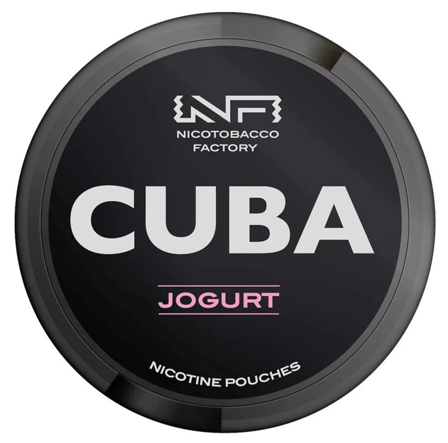Buy CUBA BLACKLINE Yogurt 43mg Nicotine Pouches