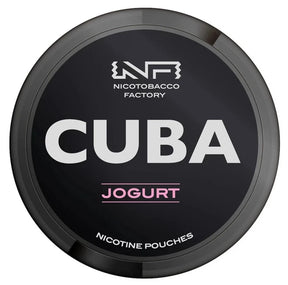 Buy CUBA BLACKLINE Yogurt 43mg Nicotine Pouches