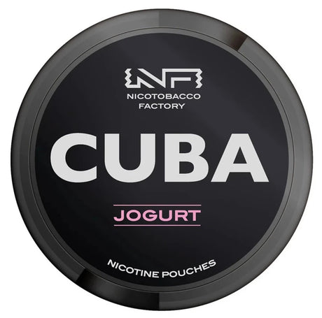 Buy CUBA BLACKLINE Yogurt 43mg Nicotine Pouches