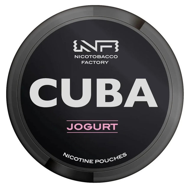 Buy CUBA BLACKLINE Yogurt 43mg Nicotine Pouches