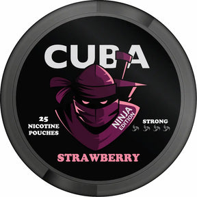 Buy CUBA NINJA Strawberry 30mg Nicotine Pouches