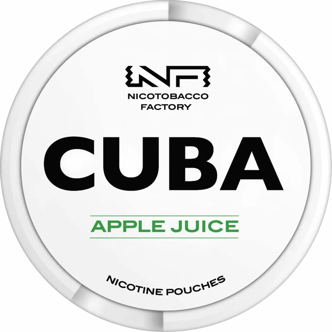 Buy CUBA WHITELINE Apple Juice 16mg Nicotine Pouches
