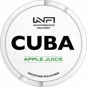 Buy CUBA WHITELINE Apple Juice 16mg Nicotine Pouches