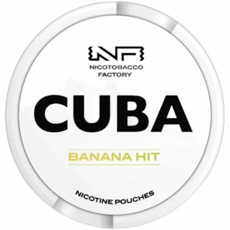 Buy CUBA WHITELINE Banana Hit 16mg Nicotine Pouches