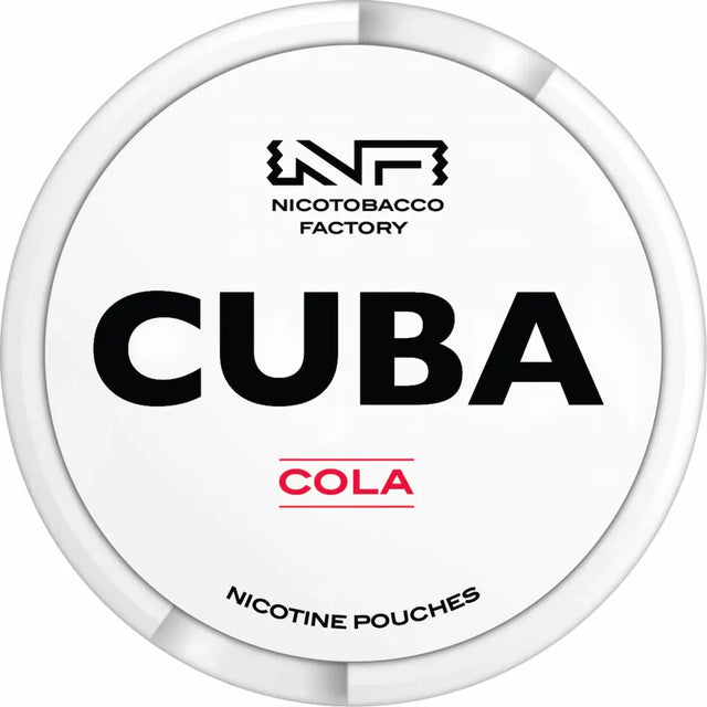Buy CUBA WHITELINE Cola 16mg Nicotine Pouches