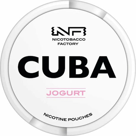 Buy CUBA WHITELINE Yogurt 16mg Nicotine Pouches