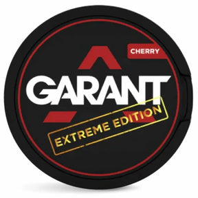 GARANT Cherry 50mg nicotine pouches strong cherry flavour UK
