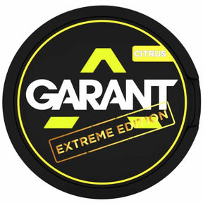 GARANT Citrus 50mg nicotine pouches strong citrus flavour UK