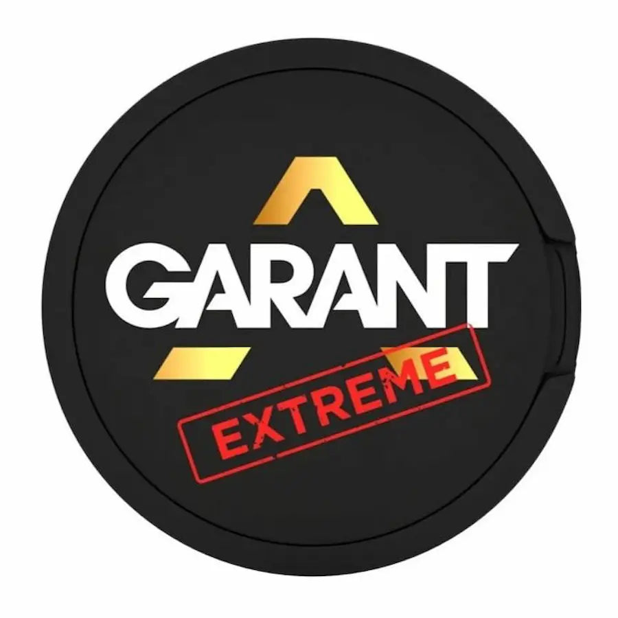 GARANT Extreme Original 50mg nicotine pouches strong classic tobacco free flavour UK
