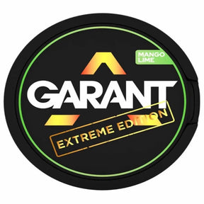 GARANT Mango Lime 50mg nicotine pouches strong tropical mango and lime flavour UK